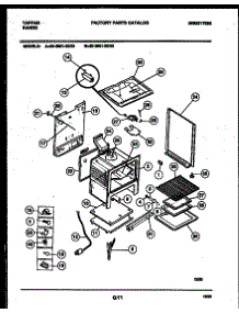 07 - Body Parts parts for Frigidaire Range 30-3851-00-02 from AppliancePartsPros.com