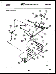 05 - Burner, Manifold And Gas Control parts for Frigidaire Range 30-3979-00-06 from AppliancePartsPros.com