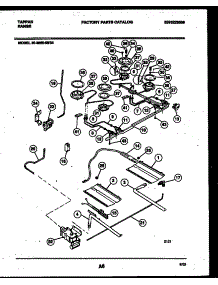 06 - Burner, Manifold And Gas Control parts for Frigidaire Range 30-3860-00-04 from AppliancePartsPros.com