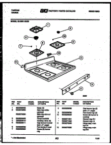 03 - Cooktop Parts parts for Frigidaire Range 30-3991-00-02 from AppliancePartsPros.com
