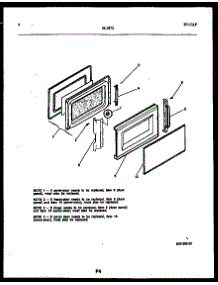 03 - Door Parts parts for Frigidaire Microwave 56-3872-10-02 from AppliancePartsPros.com