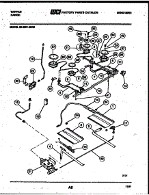 06 - Burner, Manifold And Gas Control parts for Frigidaire Range 30-3991-00-02 from AppliancePartsPros.com