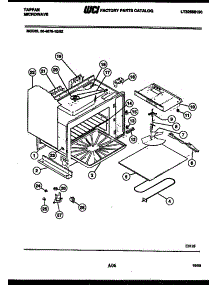 05 - Body Parts parts for Frigidaire Microwave 56-4678-10-02 from AppliancePartsPros.com