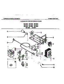 04 - Power Control parts for Frigidaire Microwave 56-4274-10-05 from AppliancePartsPros.com