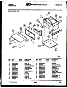 06 - Wrapper And Body Parts parts for Frigidaire Microwave 56-5897-10-02 from AppliancePartsPros.com