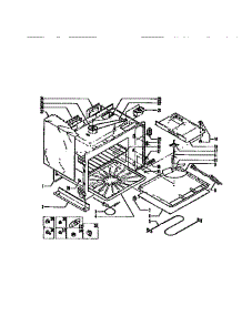 19 - Basic Body parts for Frigidaire Microwave 56-4804-10-06 from AppliancePartsPros.com