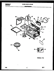 05 - Wrapper And Body Parts parts for Frigidaire Microwave 56-5462-10-04 from AppliancePartsPros.com