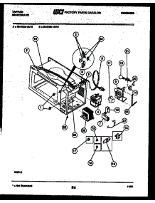 04 - Functional Parts parts for Frigidaire Microwave 56-9189-10-16 from AppliancePartsPros.com