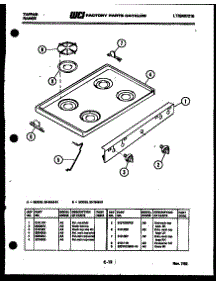 03 - Cooktop Parts parts for Frigidaire Range 30-3648-00-01 from AppliancePartsPros.com