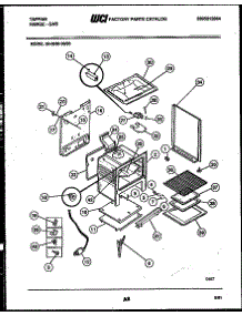 07 - Body Parts parts for Frigidaire Range 30-3859-23-03 from AppliancePartsPros.com