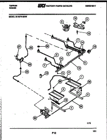 05 - Burner, Manifold And Gas Control parts for Frigidaire Range 30-3979-00-05 from AppliancePartsPros.com