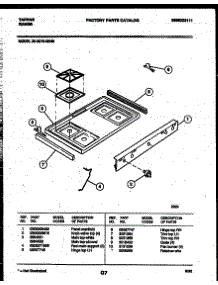 03 - Cooktop Parts parts for Frigidaire Range 30-3979-23-08 from AppliancePartsPros.com