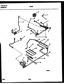03 - Burner, Manifold And Gas Control parts for Frigidaire Range 30-3981-23-03 from AppliancePartsPros.com