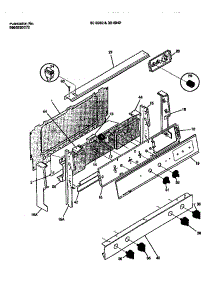 02 - Backguard parts for Frigidaire Range 30-3982-23-03 from AppliancePartsPros.com