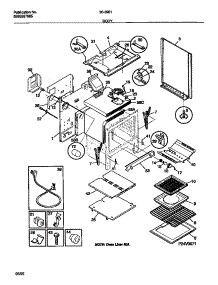 04 - Body parts for Frigidaire Range 30-3981-00-05 from AppliancePartsPros.com