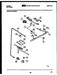 06 - Burner, Manifold And Gas Control parts for Frigidaire Range 30-2249-23-05 from AppliancePartsPros.com