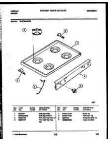 03 - Cooktop Parts parts for Frigidaire Range 30-2759-23-05 from AppliancePartsPros.com