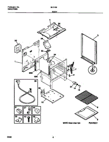 04 - Body parts for Frigidaire Range 30-3152-00-04 from AppliancePartsPros.com