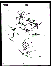 03 - Burner, Manifold And Gas Control parts for Frigidaire Range 30-3152-00-01 from AppliancePartsPros.com