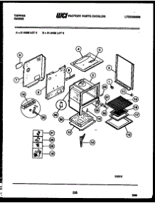 07 - Body Parts parts for Frigidaire Range 31-3438-66-05 from AppliancePartsPros.com