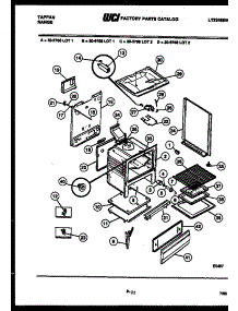 06 - Backguard parts for Frigidaire Range 31-3968-66-03 from AppliancePartsPros.com
