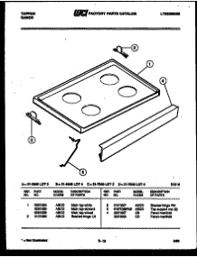 04 - Cooktop Parts parts for Frigidaire Range 31-3648-00-03 from AppliancePartsPros.com
