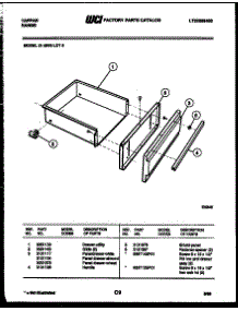 04 - Drawer Parts parts for Frigidaire Range 31-3978-66-05 from AppliancePartsPros.com