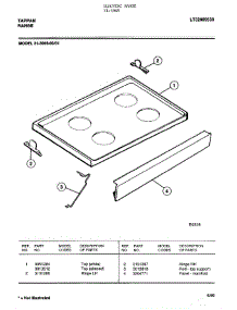 Electric Range Page 7 parts for Tappan Range 31-3969 from AppliancePartsPros.com