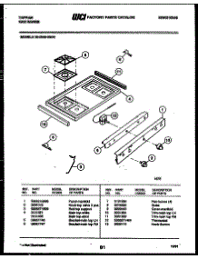 03 - Cooktop Parts parts for Frigidaire Range 30-2249-00-04 from AppliancePartsPros.com