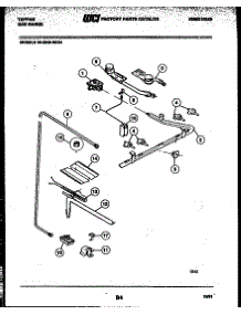 06 - Burner, Manifold And Gas Control parts for Frigidaire Range 30-2249-00-04 from AppliancePartsPros.com
