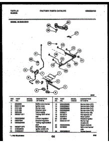 06 - Burner Parts parts for Frigidaire Range 30-2542-00-01 from AppliancePartsPros.com