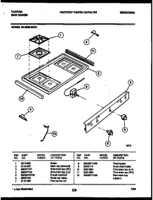 03 - Cooktop Parts parts for Frigidaire Range 30-2262-23-01 from AppliancePartsPros.com