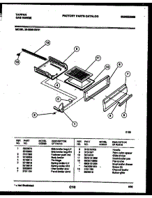 04 - Broiler Drawer Parts parts for Frigidaire Range 30-2262-23-01 from AppliancePartsPros.com