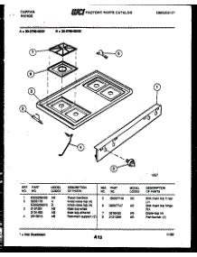 03 - Cooktop Parts parts for Frigidaire Range 30-2769-00-01 from AppliancePartsPros.com