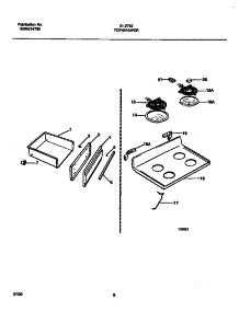 05 - Cooktop And Drawer Parts parts for Frigidaire Range 31-2752-23-01 from AppliancePartsPros.com