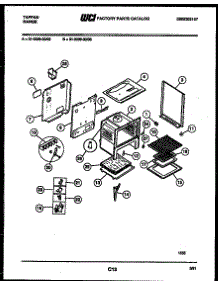 04 - Body Parts parts for Frigidaire Range 31-2239-00-03 from AppliancePartsPros.com