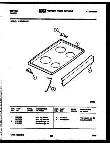 05 - Cooktop Parts parts for Frigidaire Range 31-2769-23-01 from AppliancePartsPros.com