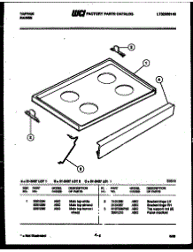 04 - Cooktop Parts parts for Frigidaire Range 31-3437-23-03 from AppliancePartsPros.com