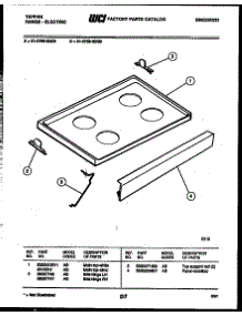 03 - Cooktop Parts parts for Frigidaire Range 31-2759-00-03 from AppliancePartsPros.com