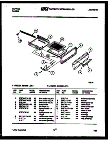 07 - Broiler Drawer Parts parts for Frigidaire Range 30-6538-66-03 from AppliancePartsPros.com