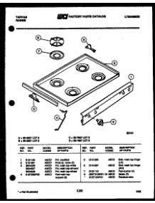 04 - Cooktop Parts parts for Frigidaire Range 30-7987-66-05 from AppliancePartsPros.com