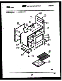 04 - Body Parts parts for Frigidaire Range 30KGMAWAN3 from AppliancePartsPros.com