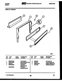 03 - Backguard parts for Frigidaire Range 31-1049-00-04 from AppliancePartsPros.com