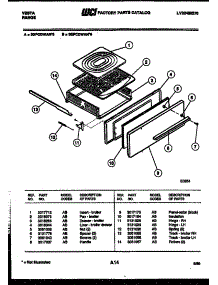 04 - Broiler Drawer Parts parts for Frigidaire Range 30IPCDWAN5 from AppliancePartsPros.com