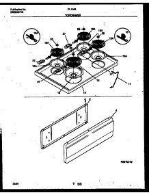 04 - Cooktop And Drawer Parts parts for Frigidaire Range 31-1049-23-06 from AppliancePartsPros.com