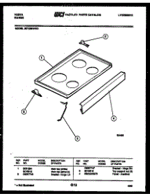 06 - Cooktop Parts parts for Frigidaire Range 30TESKWED1 from AppliancePartsPros.com