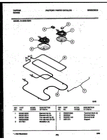 06 - Broiler Parts parts for Frigidaire Range 31-2232-00-01 from AppliancePartsPros.com