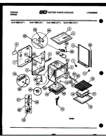 03 - Cabinet Parts parts for Frigidaire Range 31-3968-66-01 from AppliancePartsPros.com