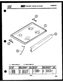 07 - Cooktop Parts parts for Frigidaire Range 31-3857-23-02 from AppliancePartsPros.com