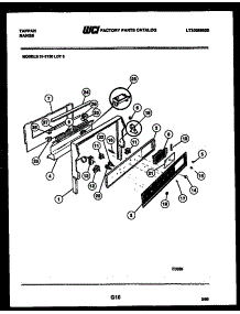 06 - Backguard parts for Frigidaire Range 31-3138-66-05 from AppliancePartsPros.com